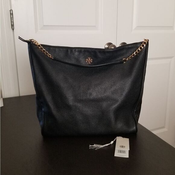Tory Burch Leather Shoulder Bag - Picture 1 of 12